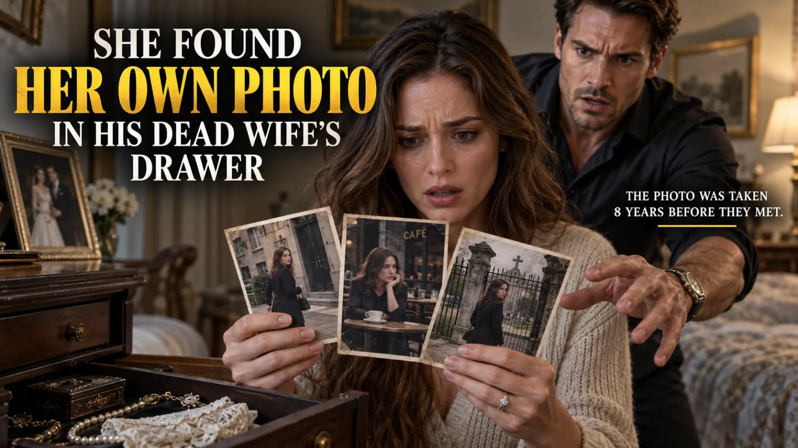 She Found Her Own Photo in His Dead Wife’s Drawer