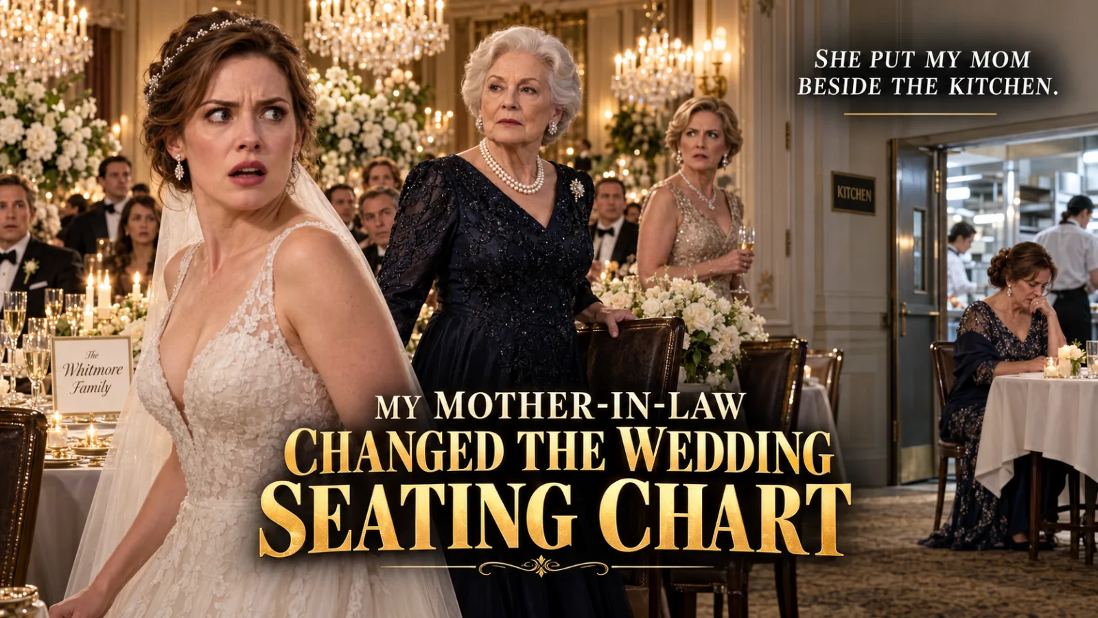 MY MOTHER-IN-LAW CHANGED THE WEDDING SEATING CHART