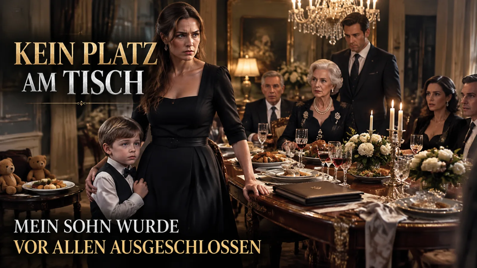 KEIN PLATZ AM TISCH