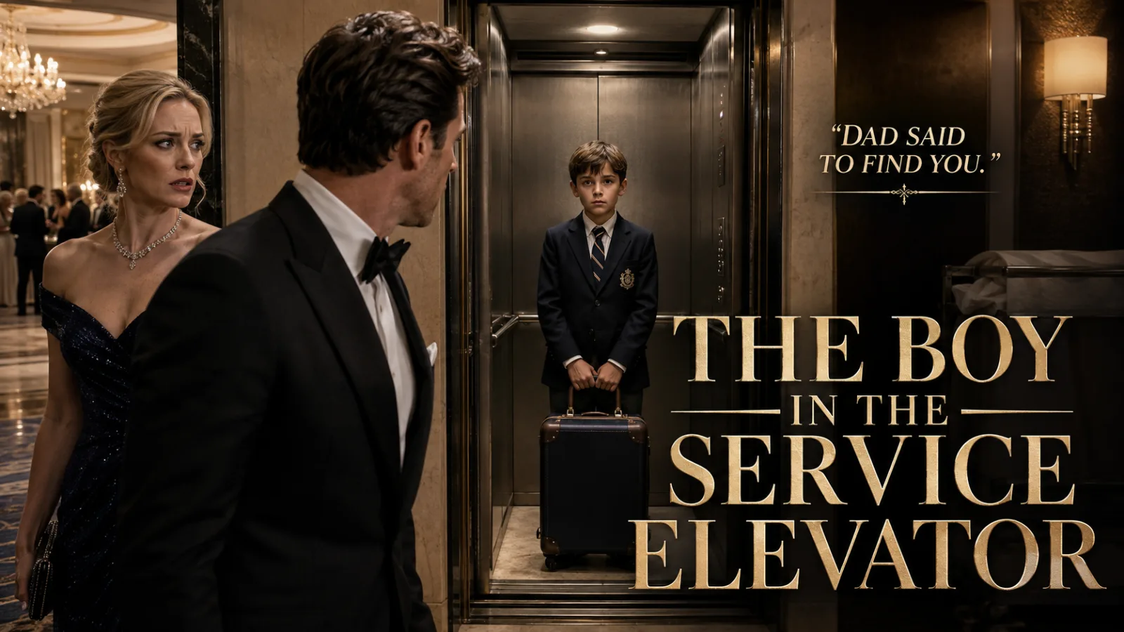 THE BOY IN THE SERVICE ELEVATOR